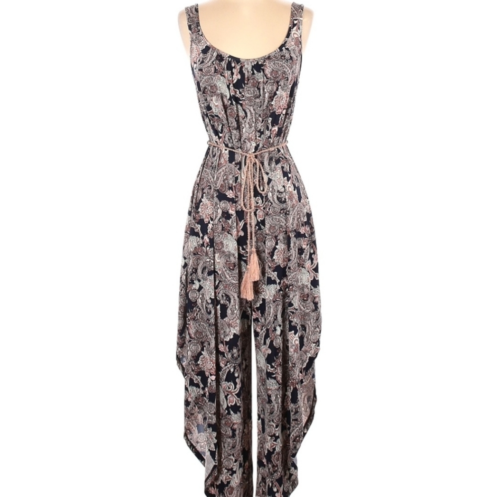 Jumpsuit dress, calf length